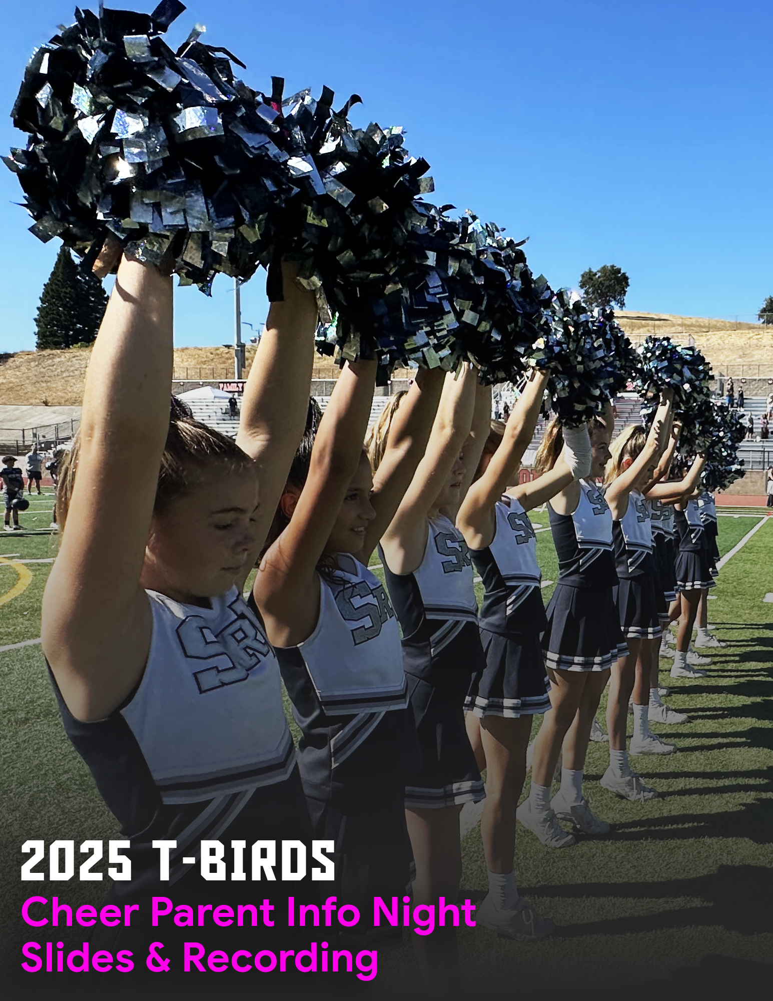 2025 T-Birds Cheer Parent Info Night (Slides & Recording)