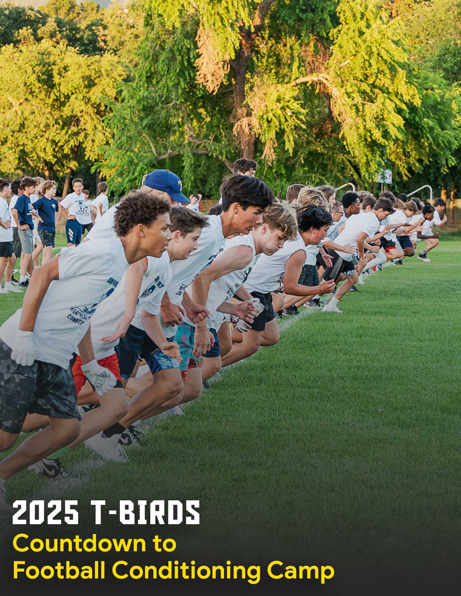 Countdown to Football Conditioning Camp