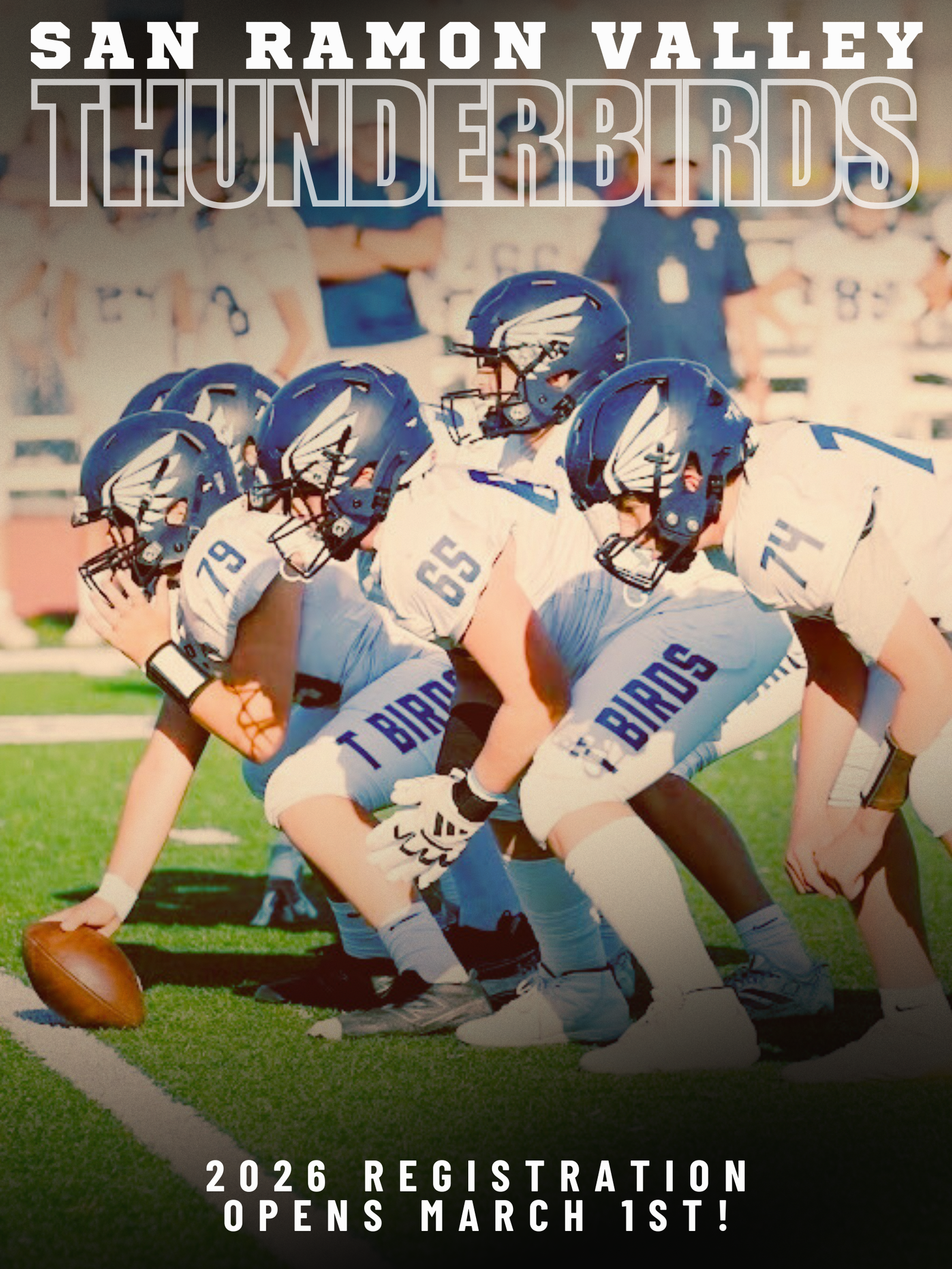 2026 T-Birds Registration - opens Sunday at 10am!