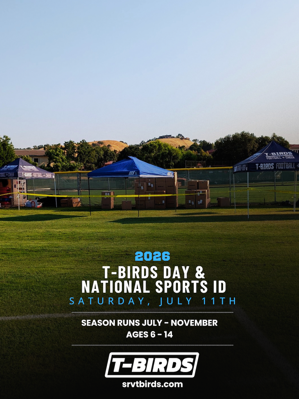 2026 T-Birds Day and National Sports ID Info