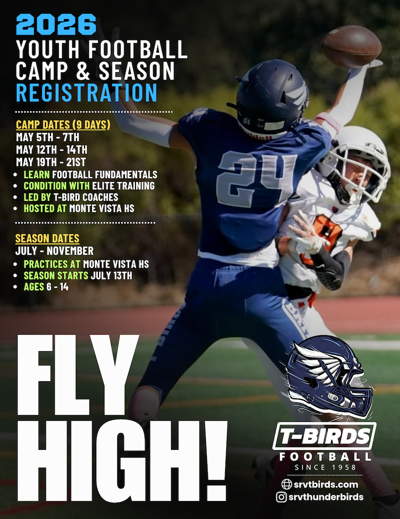 2026 T-Birds Registration is filling FAST!
