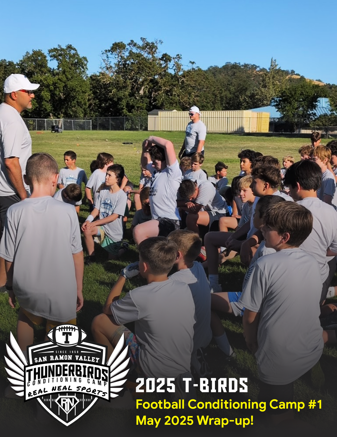 Football Conditioning Camp #1 May 2025 Wrap-up!