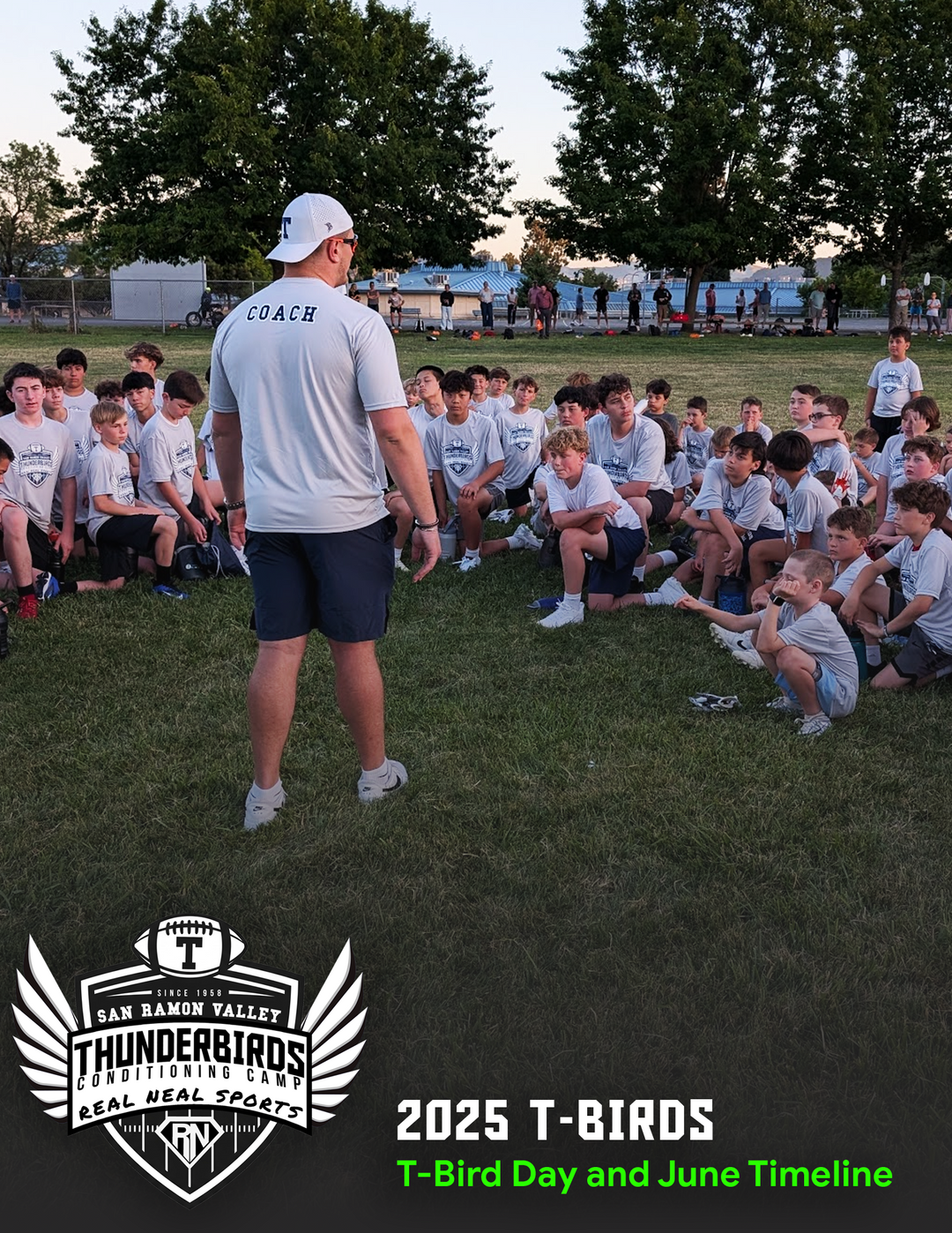 🏈 📣 T-Bird Football & Cheer Day and June Dates