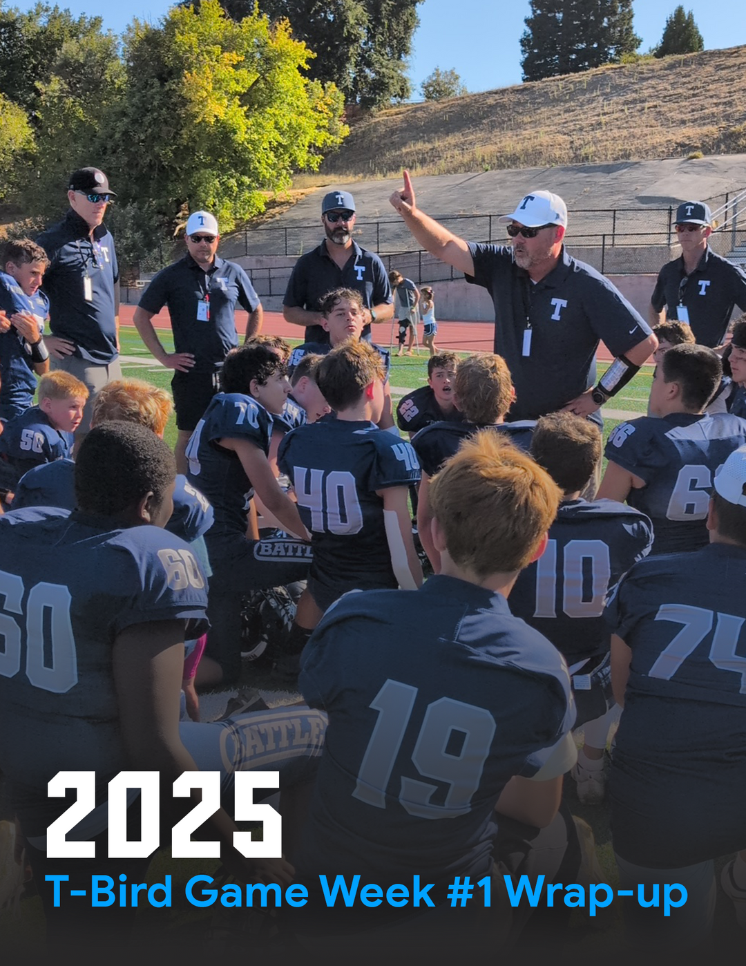 T-Birds Week #1 Wrap-up and Week #2 Games