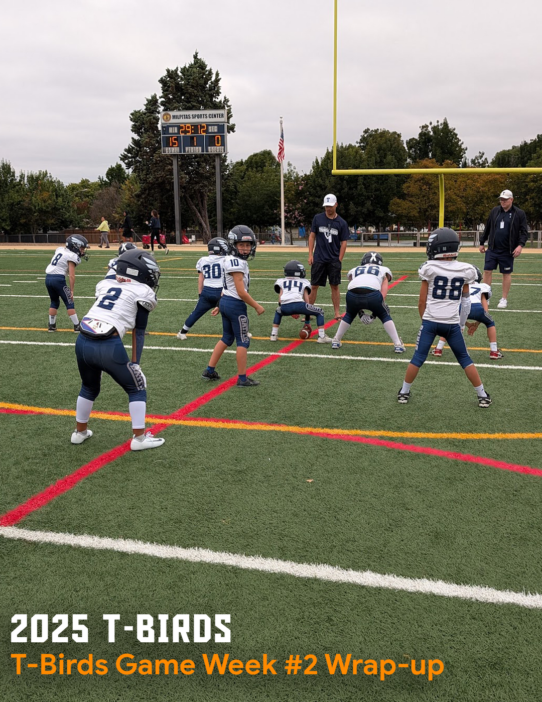 T-Birds Week #2 Wrap-up and Week #3 Games