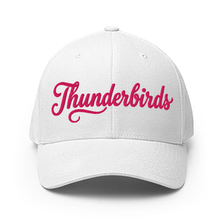 Thunderbirds Script Embroidered Structured Twill Hat (Flexfit)