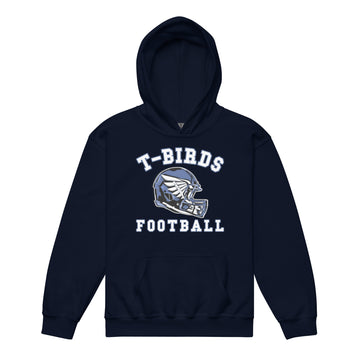 T-Birds Football Wings Helmet Heavy Blend Youth Hoodie