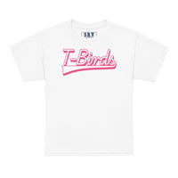 T-Birds Pink Script Youth T-shirt